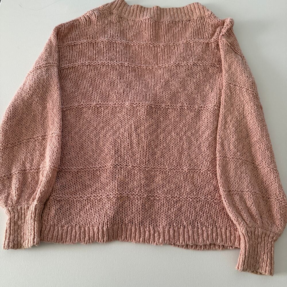 Spell & The Gypsy Collective Pearl on Pearl Knit Cotton Cardigan pink XS - Picture 2 of 7